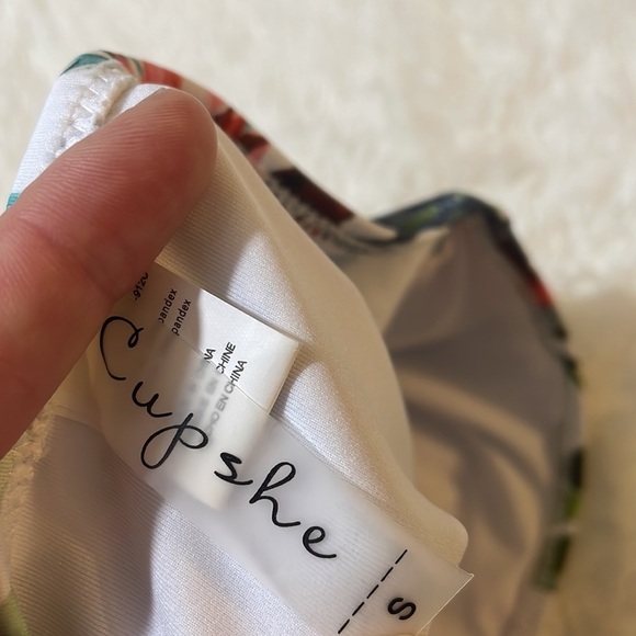 NWOT Cupshe High Waisted Bikini Bottoms - Picture 4 of 4